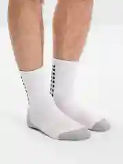 Белый футбольные носки, нескользящие футбольные носки, спортивные носки