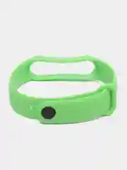 Зеленый силиконовый ремешок для фитнес-браслетов Xiaomi Mi Band 5 и Mi Band 6