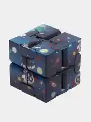 Синий головоломка бесконечный куб, антистрессовая игрушка