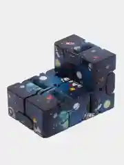Синий головоломка бесконечный куб, антистрессовая игрушка