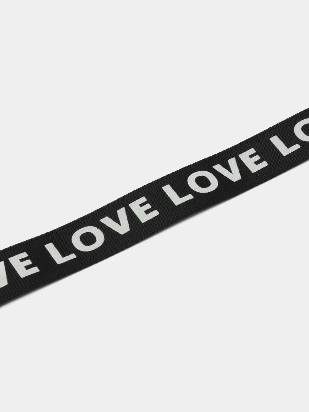 Лента репсовая с надписью LOVE, ширина 20 мм