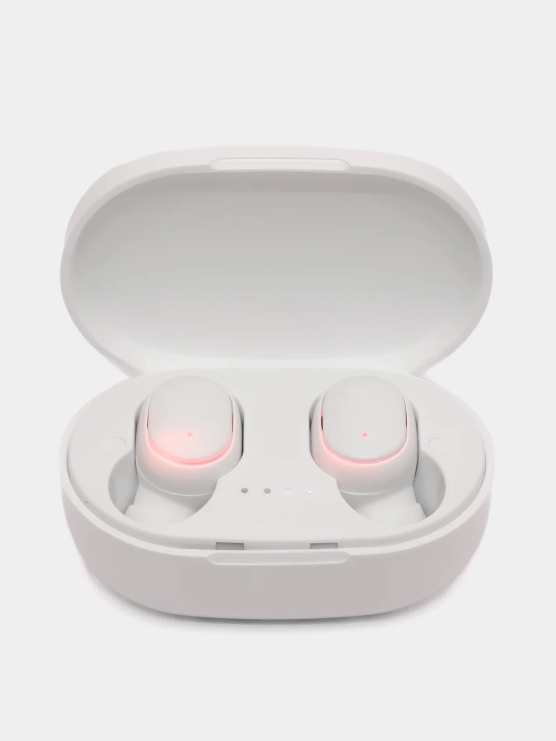 Белый наушники Беспроводные  MiPods A6S   Bluetooth