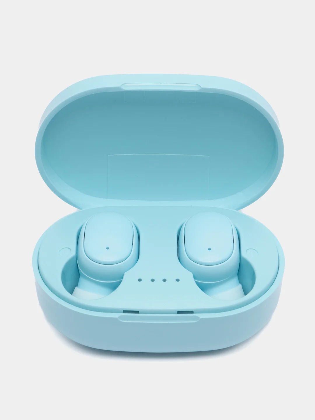 Голубой наушники Беспроводные  MiPods A6S   Bluetooth