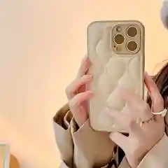 Чехол-пуховик для iPhone 11, 12, 12 Pro, 13, 13 Pro, 14, 14 Pro, 15
