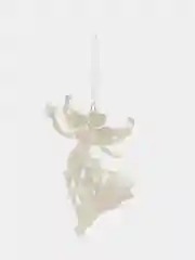 Голубой новогодняя ёлочная игрушка