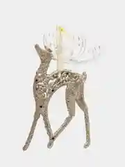 Золотой новогодняя ёлочная игрушка