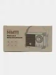 Черный колонка портативная с блютуз, Fm, USB, Bluetooth
