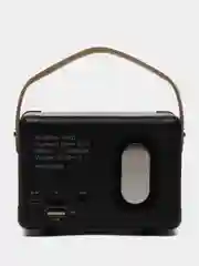 Черный колонка портативная с блютуз, Fm, USB, Bluetooth