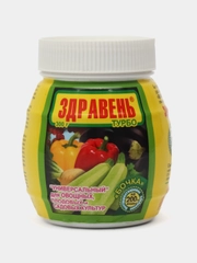 Удобрение универсальное для овощных, плодовых и всех садовых культур 300 гр, Здравень Турбо