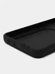 Черный чехол для Xiaomi Redmi Note 12S (Сяоми Редми Нот 12С), с карманом для карт, прозрачный