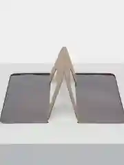 Белый коробка для торта, 4 окна с ручками, 21 х 21 х 17