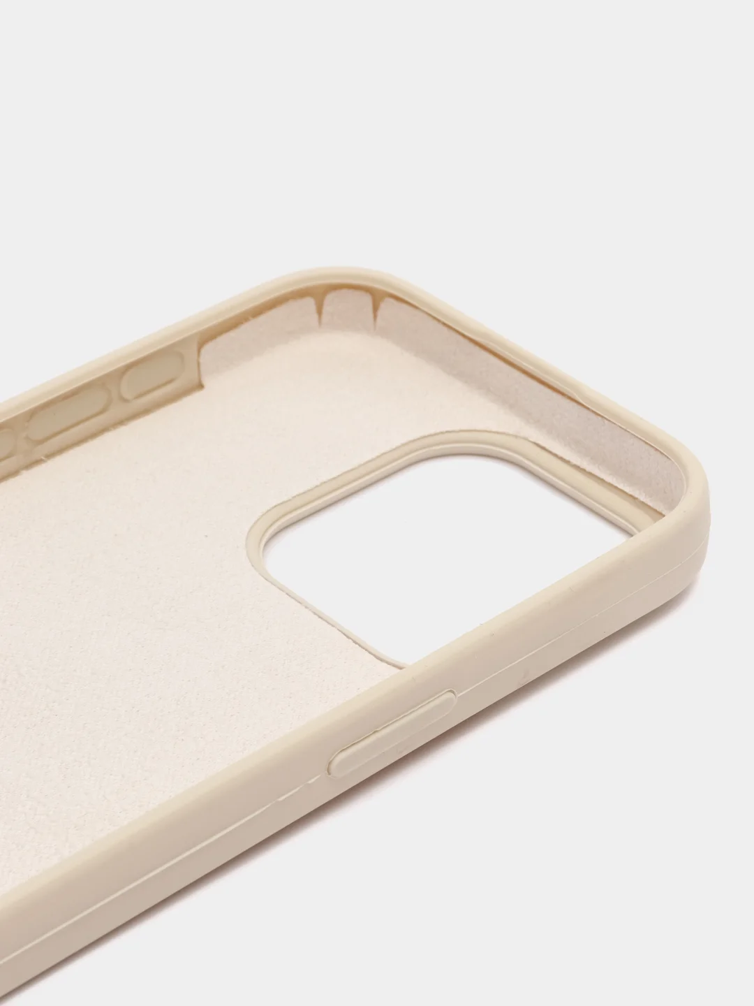 Кремовый чехол iPhone 7/8/se 2020, X/XS, XR,11,12,13,14, Plus, Pro, Pro Max, с закрытым низом