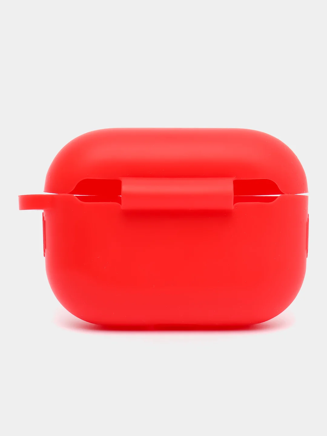 Красный силиконовый чехол для Airpods Pro, Airpods 2, Airpods 3