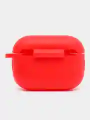 Красный силиконовый чехол для Airpods Pro, Airpods 2, Airpods 3