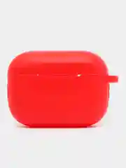Красный силиконовый чехол для Airpods Pro, Airpods 2, Airpods 3