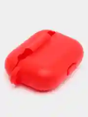 Красный силиконовый чехол для Airpods Pro, Airpods 2, Airpods 3