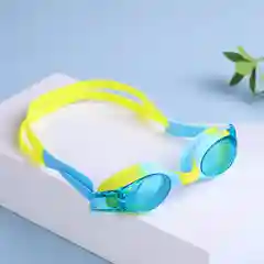 Очки для плавания детские фирменные в футляре, 4 цвета