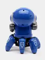 Синий игрушка "Танцующий Робот-Осьминог", Робот паук. Робот с музыкальными и световыми эффектами