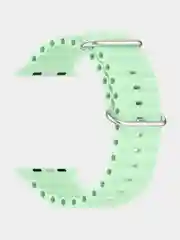 Салатовый ремешок для смарт-часов Apple Watch Ocean band Ultra, силиконовый, 42-49 мм