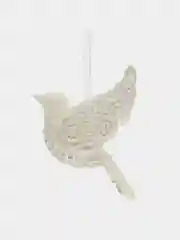 Ледяной новогодняя ёлочная игрушка