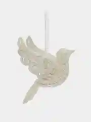 Ледяной новогодняя ёлочная игрушка