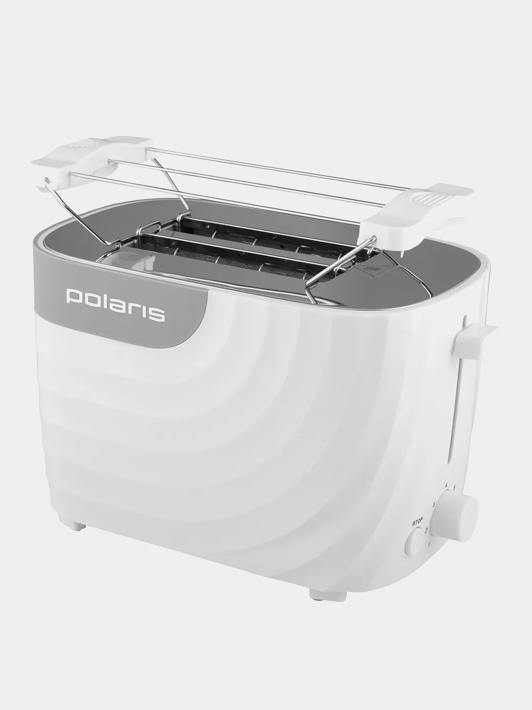 Тостер Polaris PET 0720 белый-серый