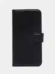 Черный чехол-книжка для Samsung A01, с магнитной застежкой