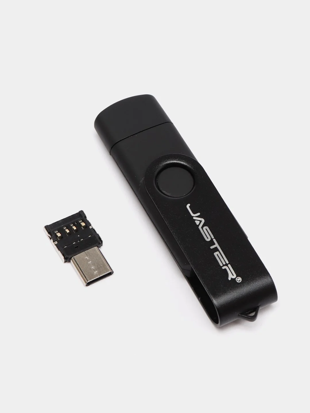 Черный usb флеш-накопитель 3 в 1, Jaster 4, 16, 32,64 Гб флешка 3 в 1.для телефона и пк
