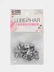 Кобурный винт d = 6,5, 7,5 мм, 10 штук, цвет серебряный