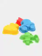 Горчичный песочный набор, формочки для песка
