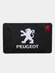 Противоскользящий коврик на панель, с логотипом автомобиля, не липкий, Peugeot