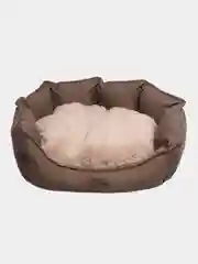 Коричневый лежанка для собак и кошек
