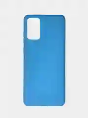 Голубой чехол Samsung Galaxy S20 Plus / S20+, Галакси С20 Плюс / С20+ силиконовый цветной матовый