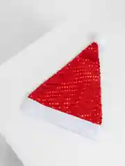 Кораллово-розовый шапка новогодняя детская и взрослая, колпак "Дед Мороз"