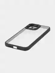 Белый чехол для Apple iPhone 14, 15 Pro Max/Pro/Plus пластиковый BROSCORP с силиконовой защитой