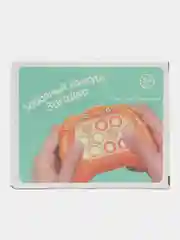 Бежевый электронный поп ит, интерактивная игрушка антистресс Pop it