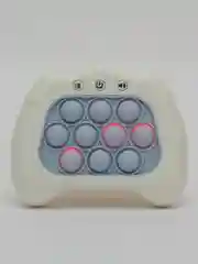 Бежевый электронный поп ит, интерактивная игрушка антистресс Pop it
