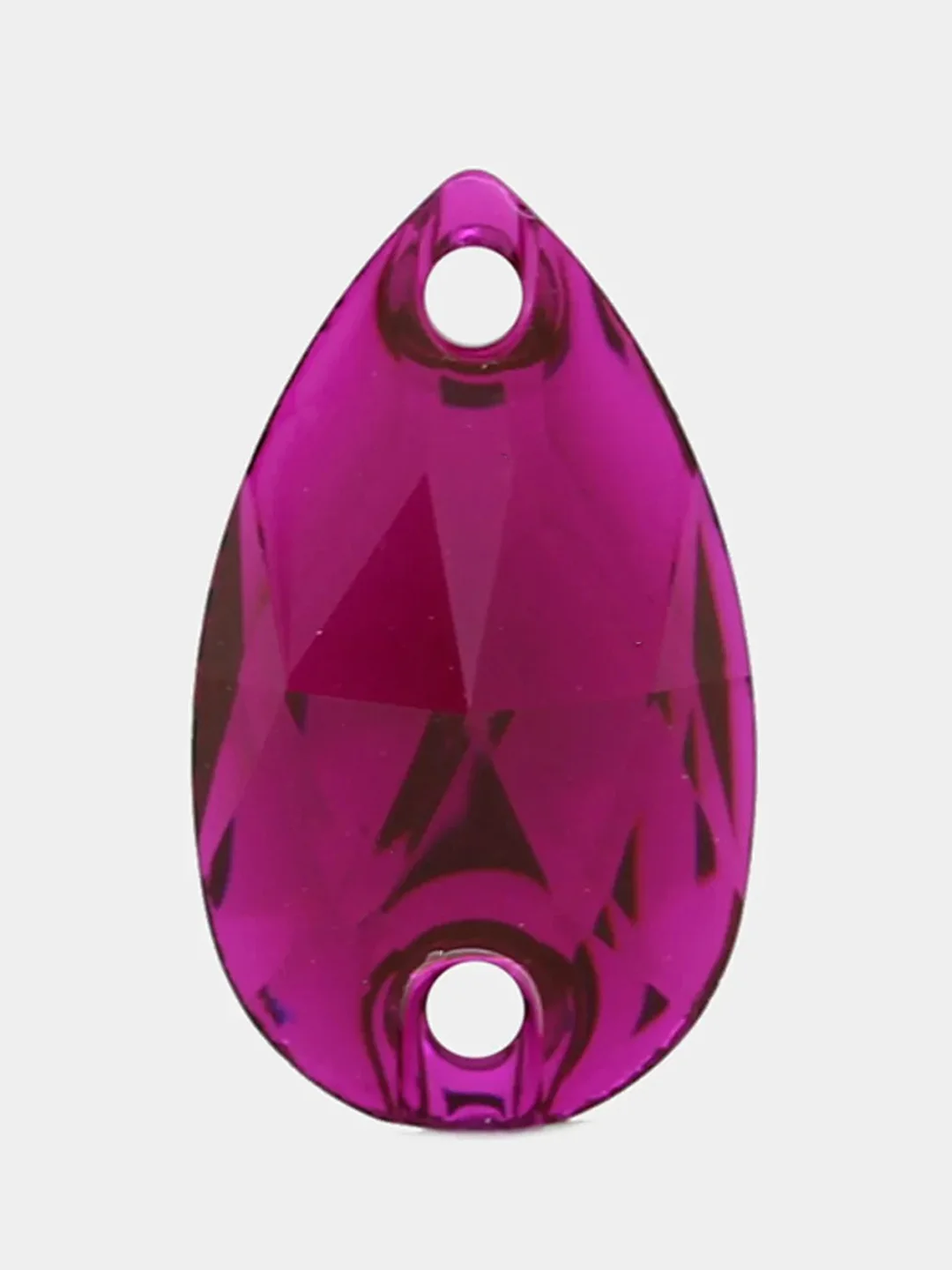 Вишнёвый стразы пришивные, капля Fuchsia (PЗ0)