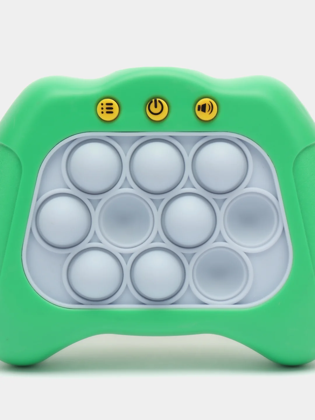 Зеленый электронный поп ит, интерактивная игрушка антистресс Pop it