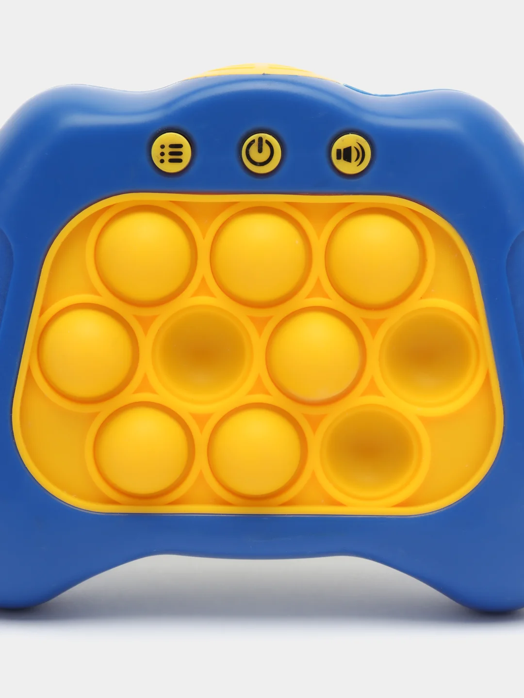 Синий электронный поп ит, интерактивная игрушка антистресс Pop it