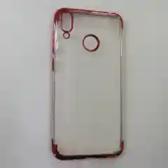 Чехол прозрачный, силиконовый, с окантовкой на Honor 8C
