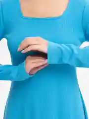 Платье лапша в рубчик повседневное весна лето