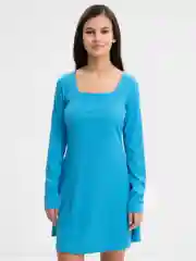 Платье лапша в рубчик повседневное весна лето