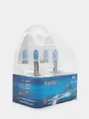 Лампа галогеновая (комплект из 2 шт.) Naite Super White + 50% BOX H1, H4, H7