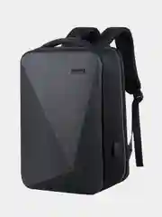 Черный мужской школьный рюкзак с кодовым замком от кражи с USB для зарядки