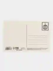 Бордовый открытки "С Новым Годом 2025" 10x15cm