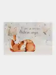Ледяной открытки "С Новым Годом 2025" 10x15cm