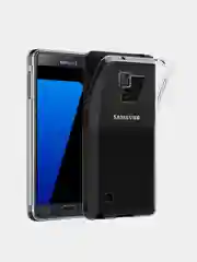 Чехол Samsung Galaxy Note 4, Самсунг Галакси Нот 4, прозрачный силиконовый