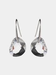 Серьги Капли из кристалла