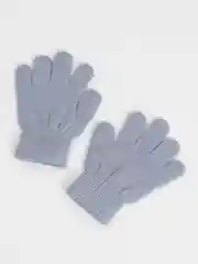 Розовый перчатки детские зимние вязаные